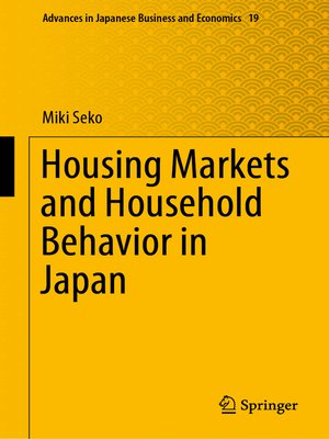 cover image of Housing Markets and Household Behavior in Japan